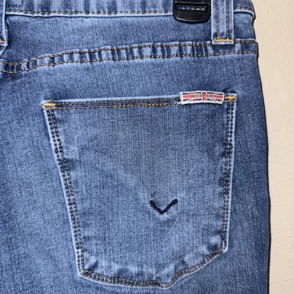 Hudson Women's 27 Skinny Jeans Blue Medium Wash High Rise Ankle Denim 28" Inseam - Picture 6 of 7
